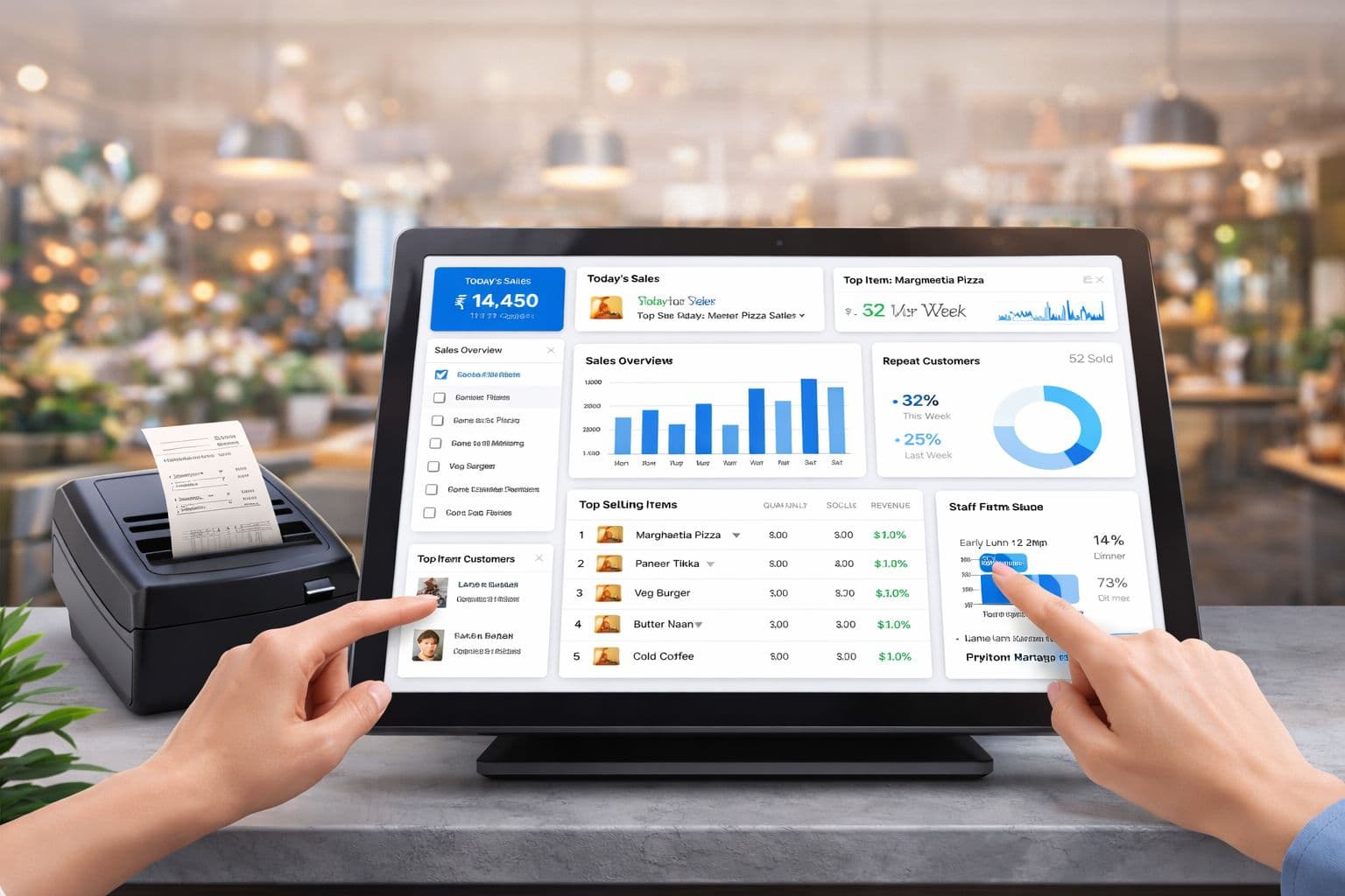 Modern POS Dashboard